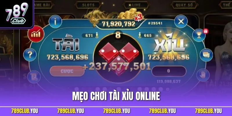 Mẹo chơi Tài Xỉu